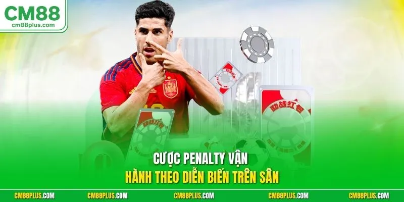 Cược penalty vận hành theo diễn biến trên sân